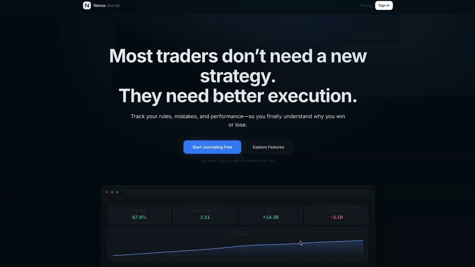 Novus Journal screenshot 1 (video preview)