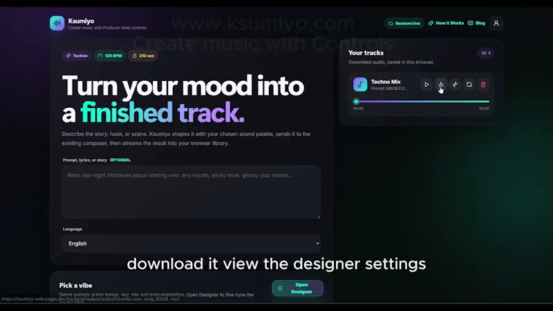 Ksumiyo screenshot 1 (video preview)