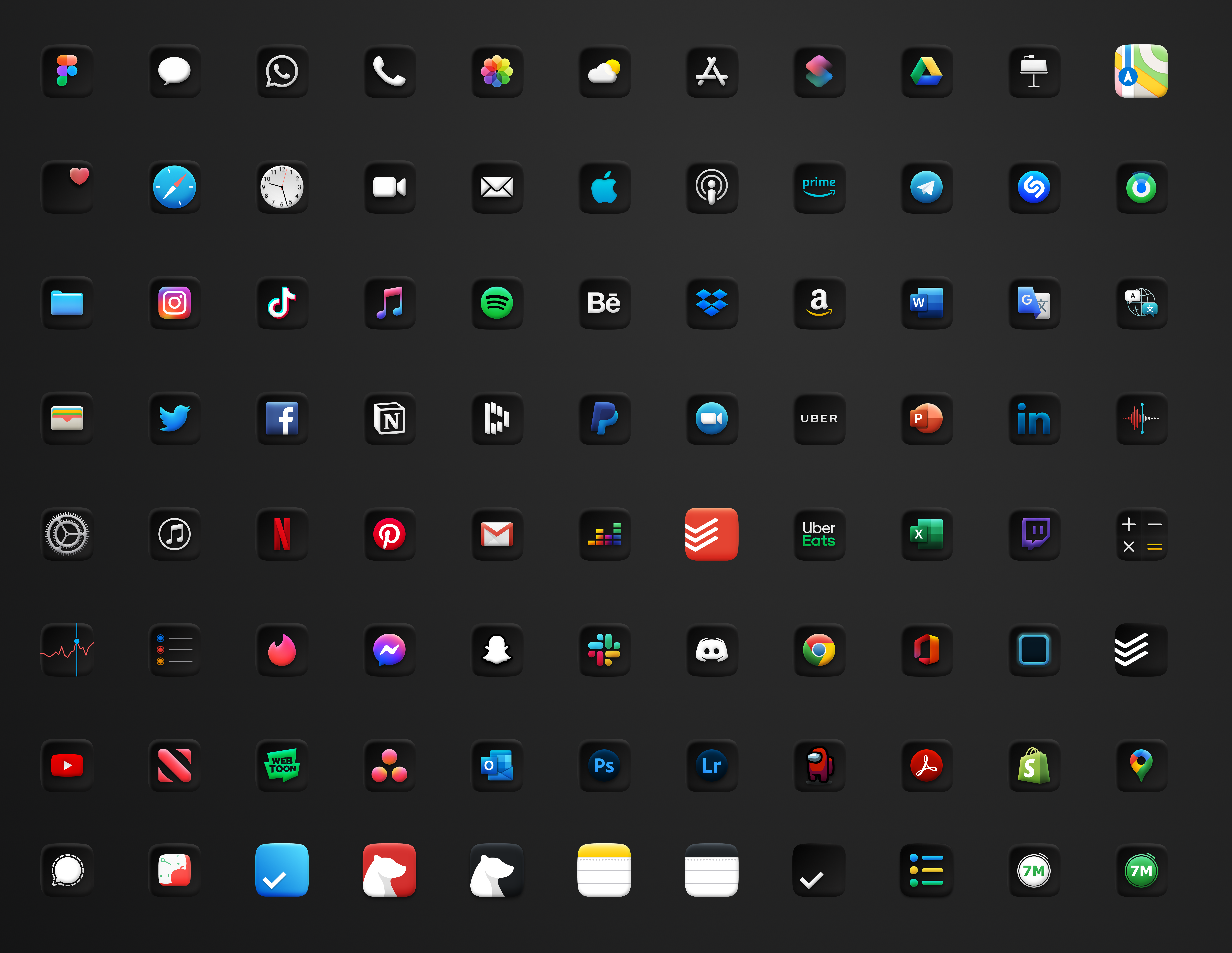 3D Dark Icons gallery image