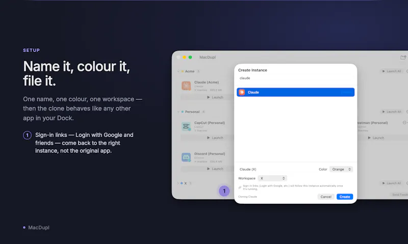 MacDupl screenshot 5