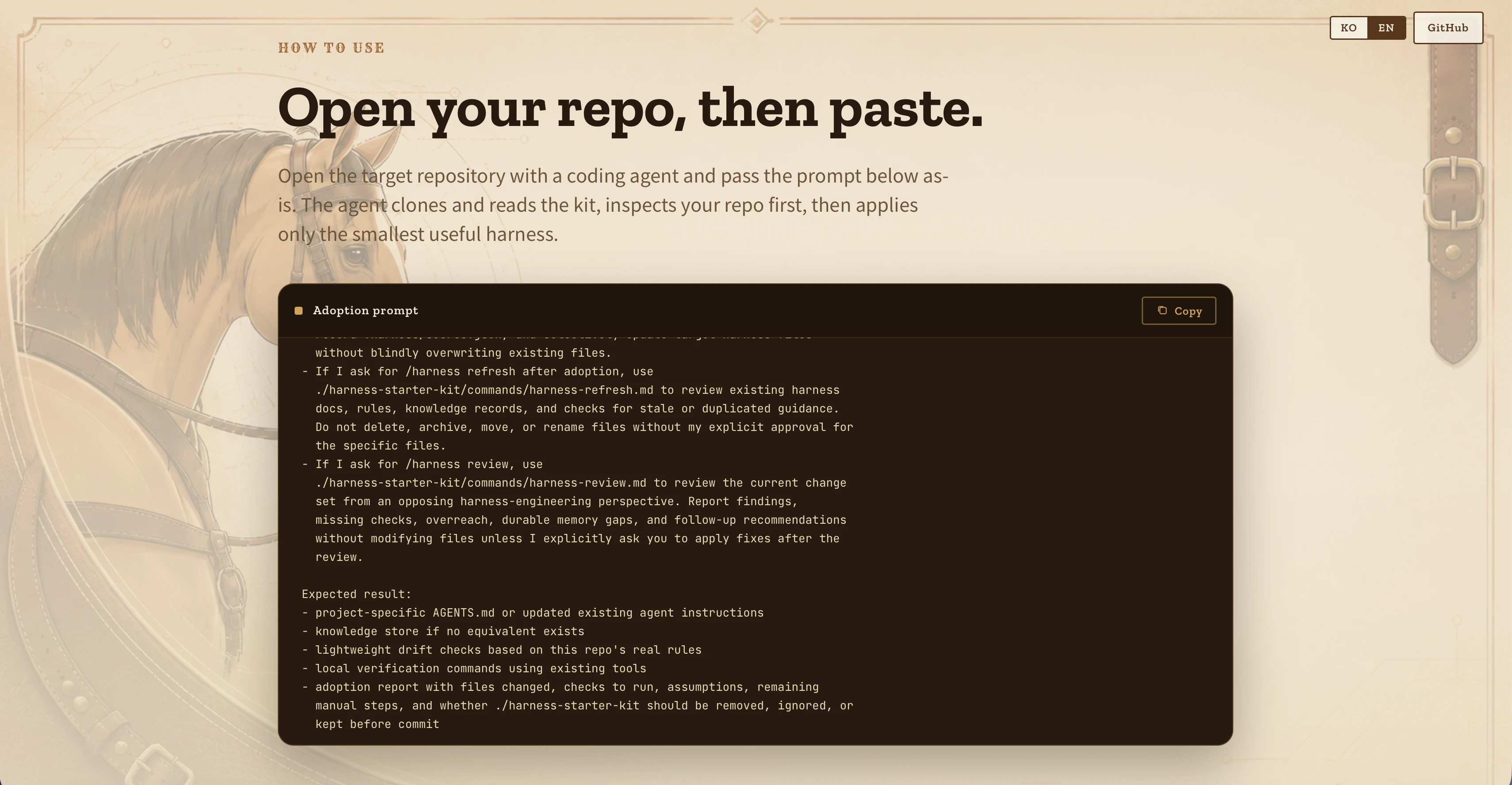 Harness Starter Kit screenshot 3