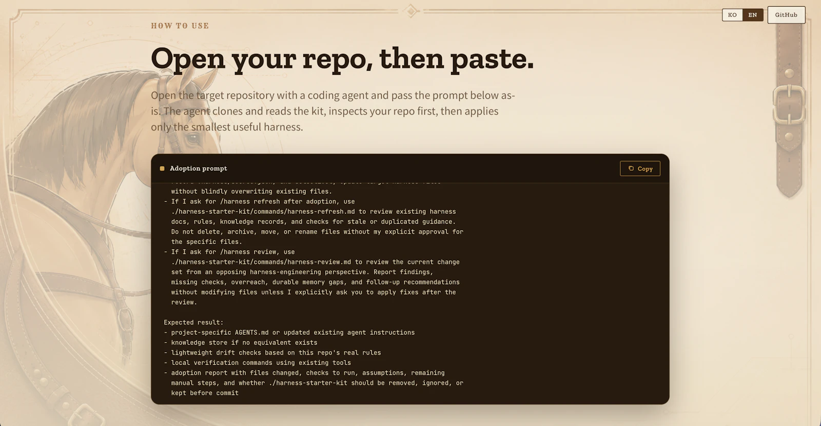 Harness Starter Kit screenshot 3