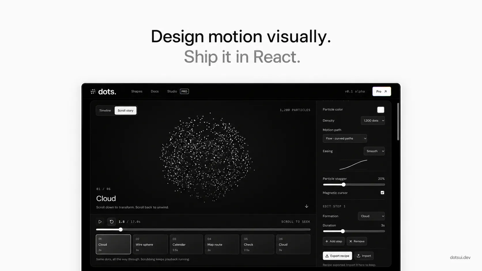 Dots UI screenshot 5