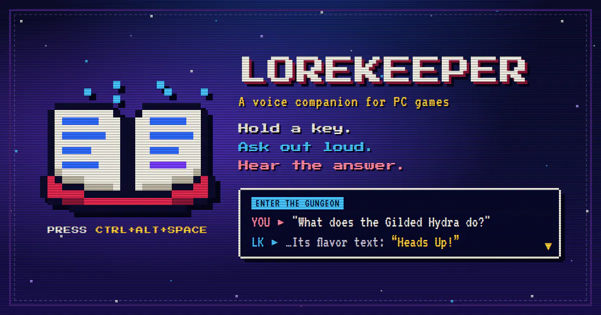Lorekeeper - Voice Assistant For Games gallery image