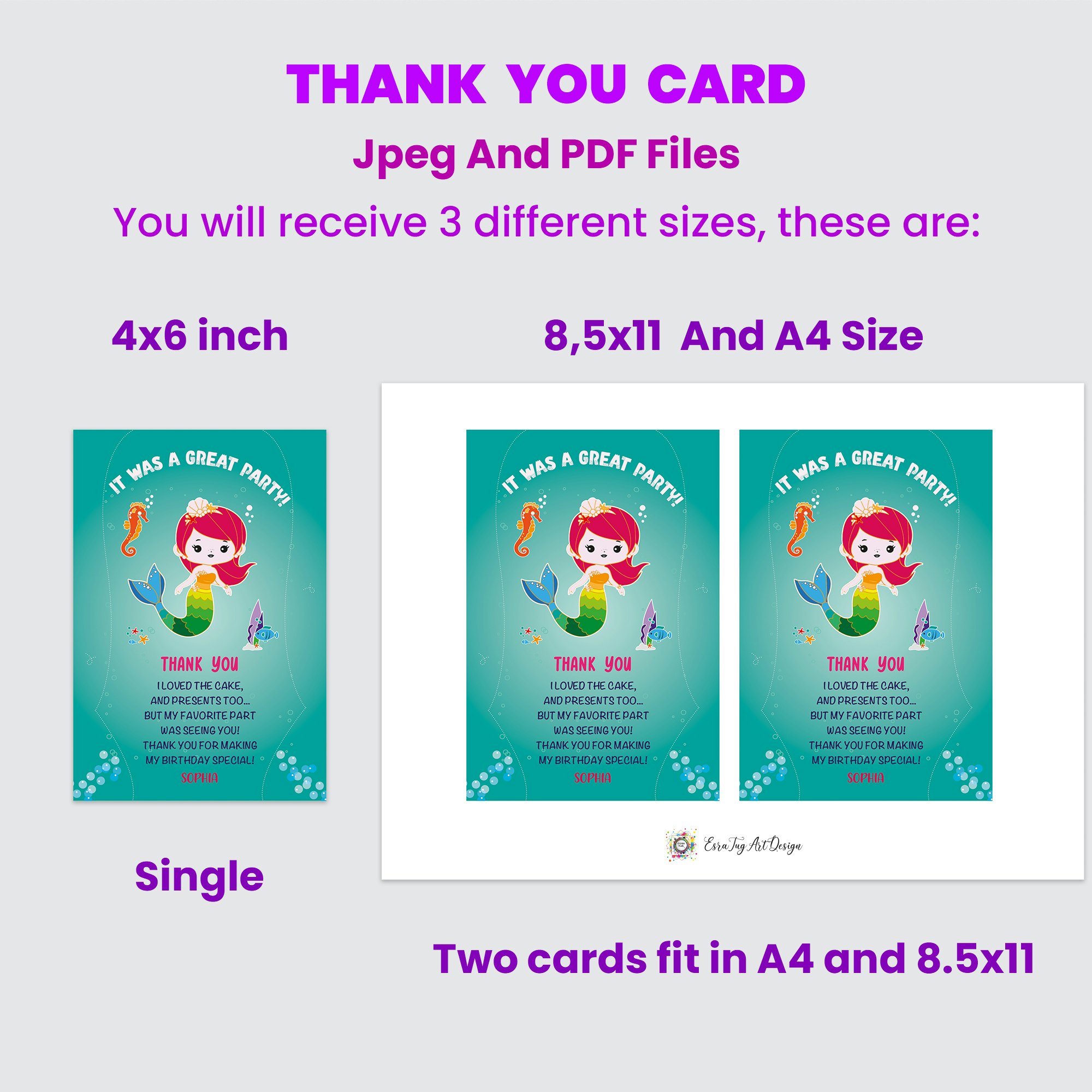 Kids Birthday Invitation Bundle media 2