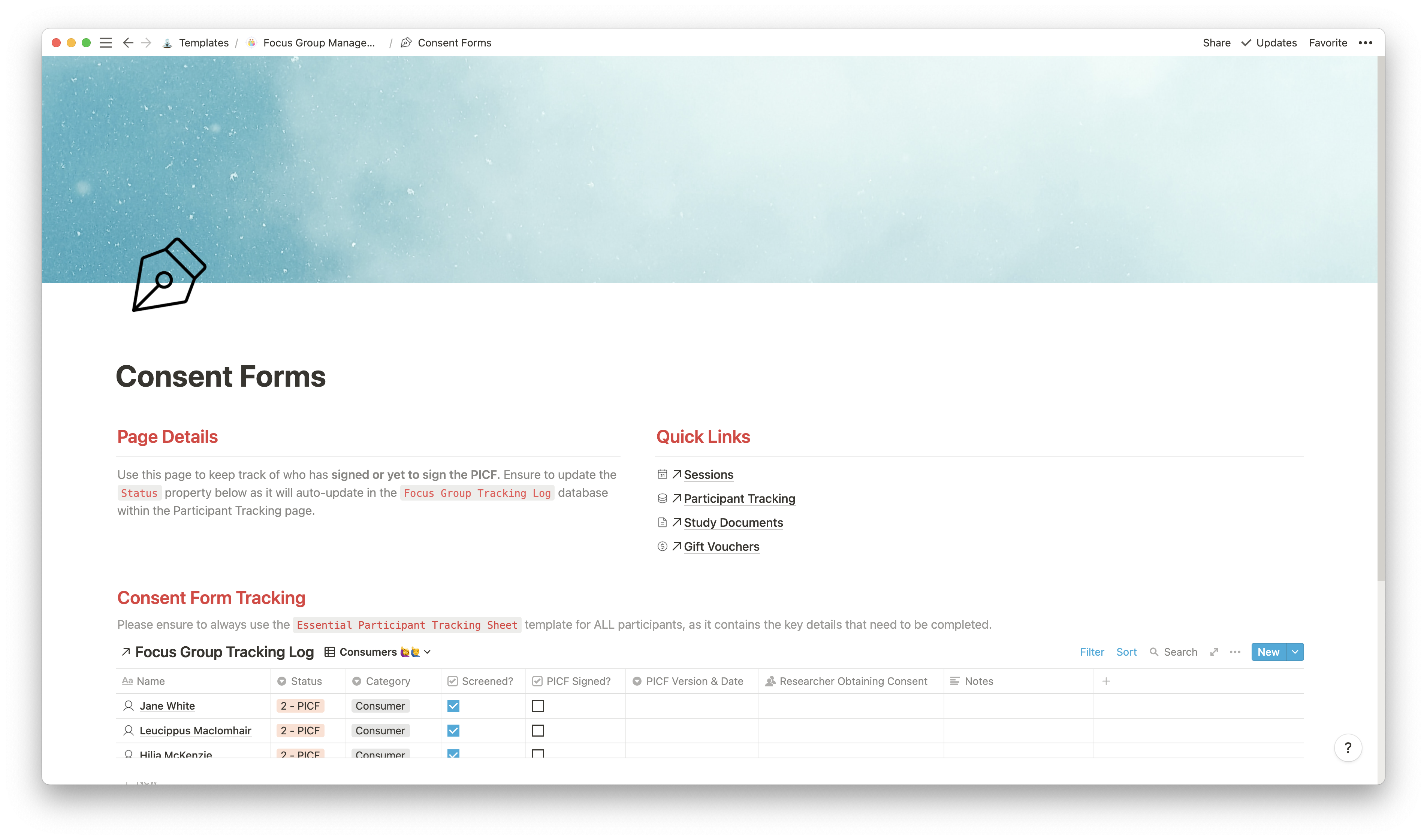 Focus Group Management gallery image