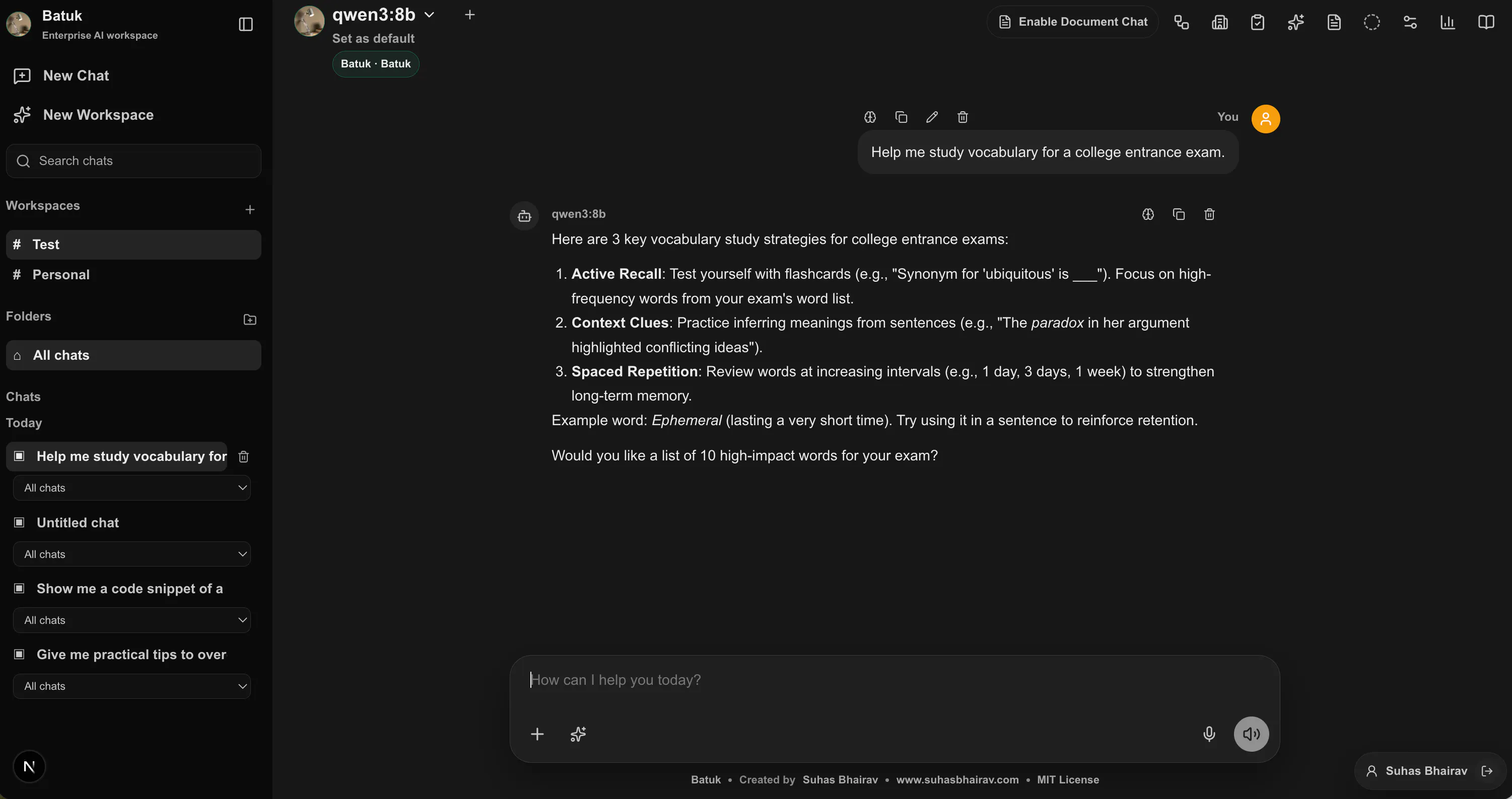 Batuk — Sovereign AI for Teams gallery image
