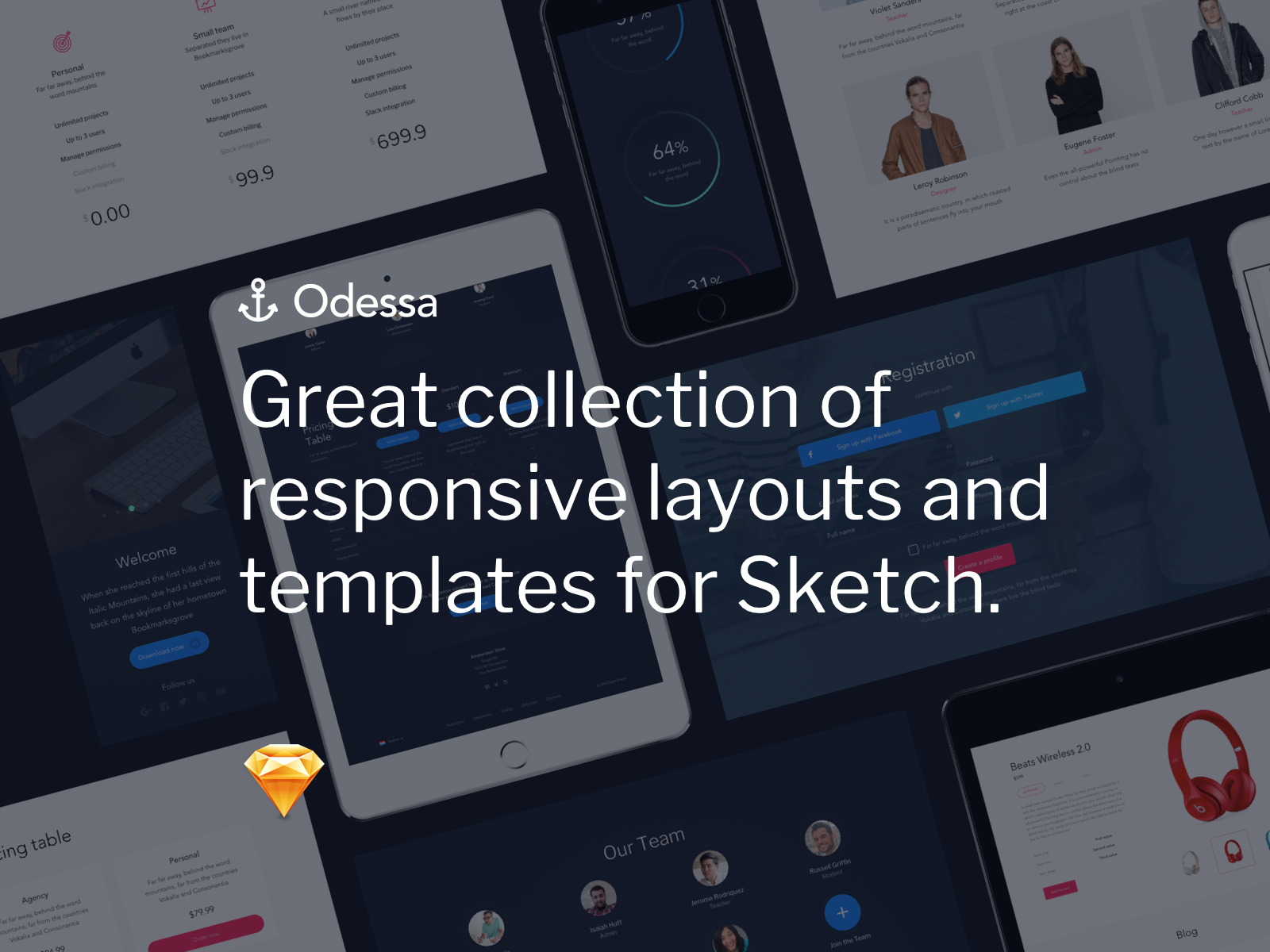 Odessa UI Kit gallery image