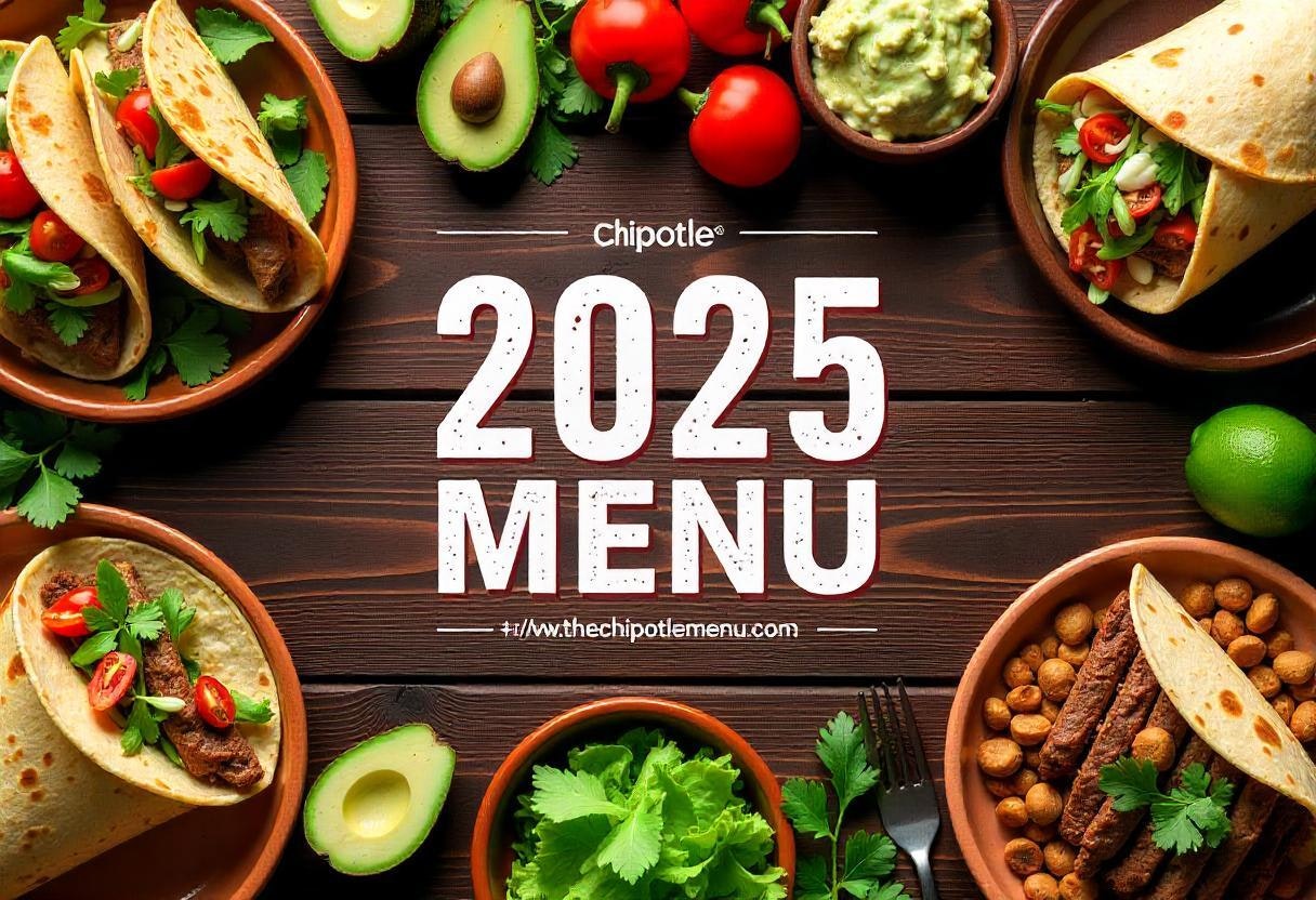 Меню Chipotle - Меню Chipotle с ценами медиа 3