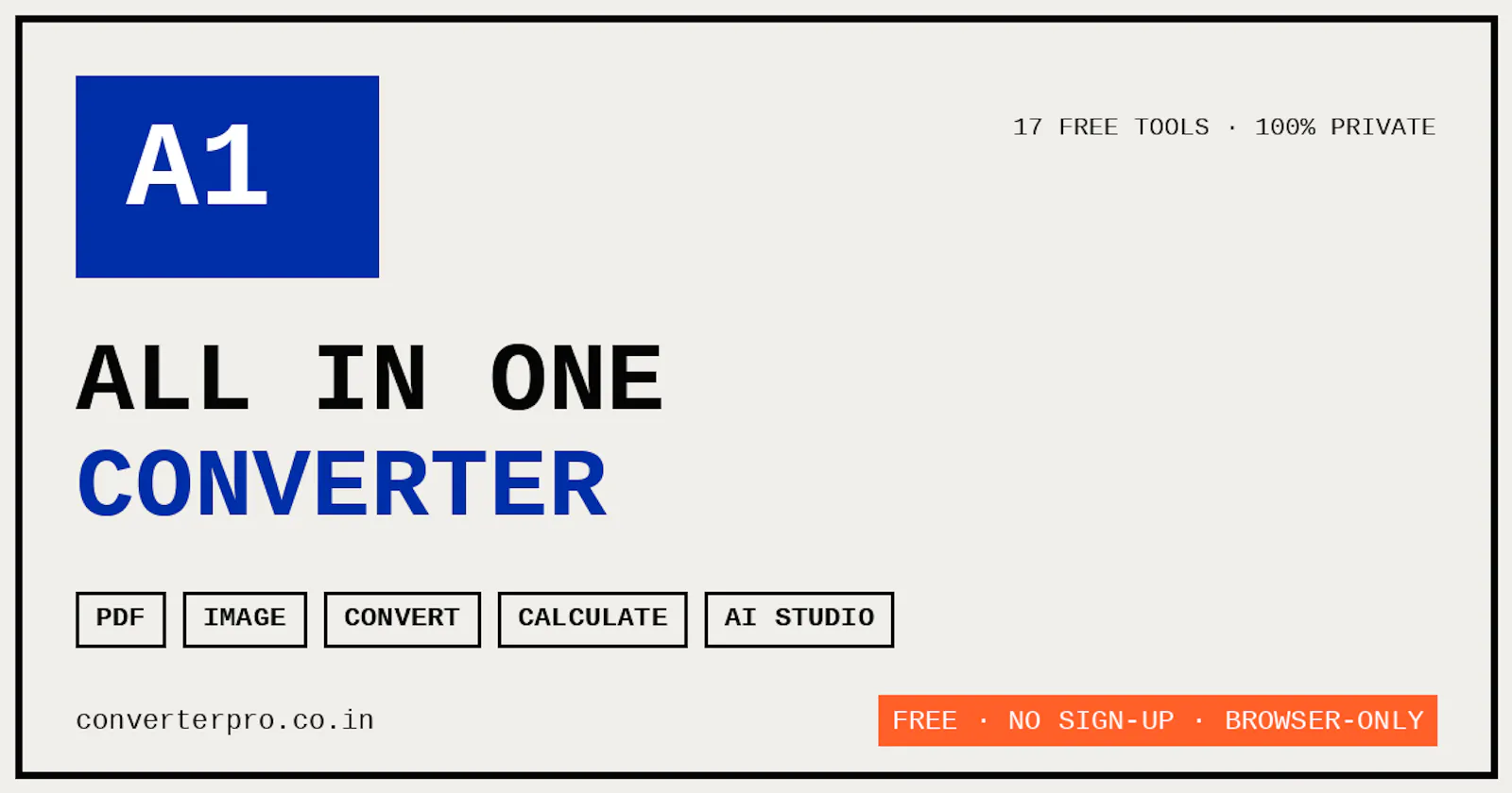 All in One Converter screenshot 1