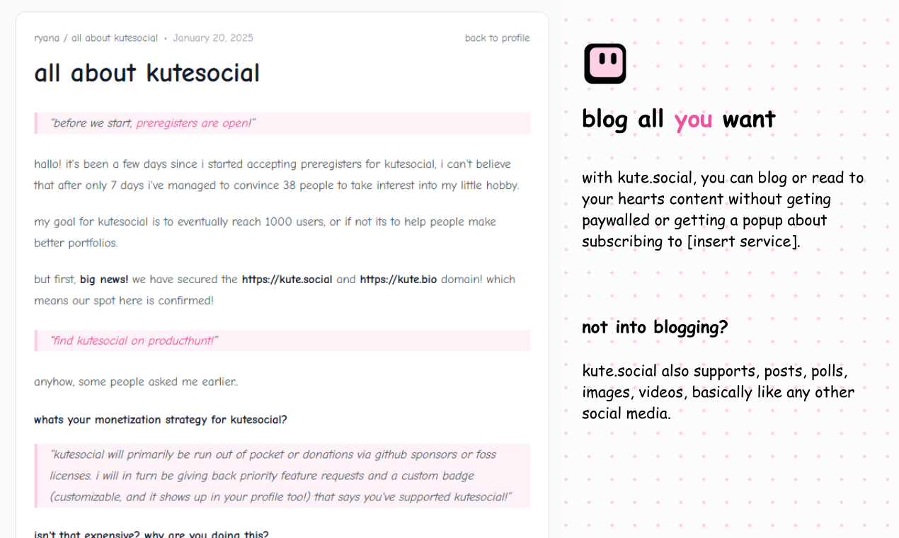 Kutesocial media 3