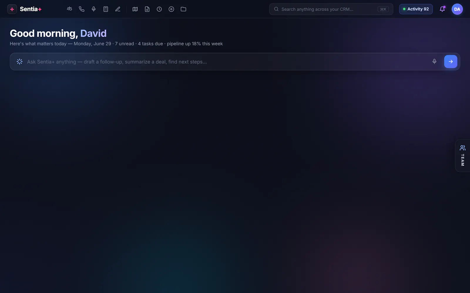 Sentia+ screenshot 2