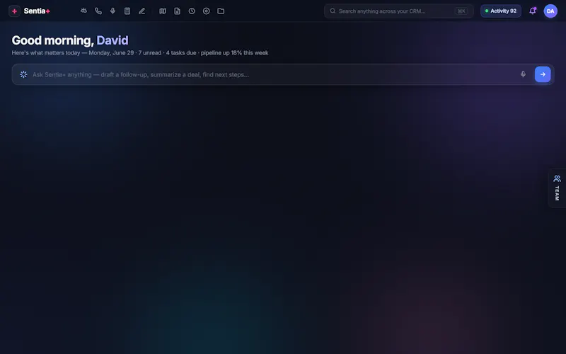 Sentia+ screenshot 2