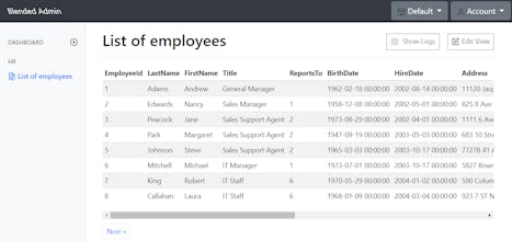 Blended Admin gallery image