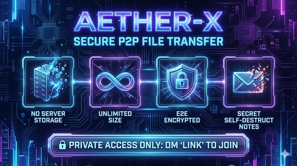 AETHER - Screenshot 2 showing product features and functionality