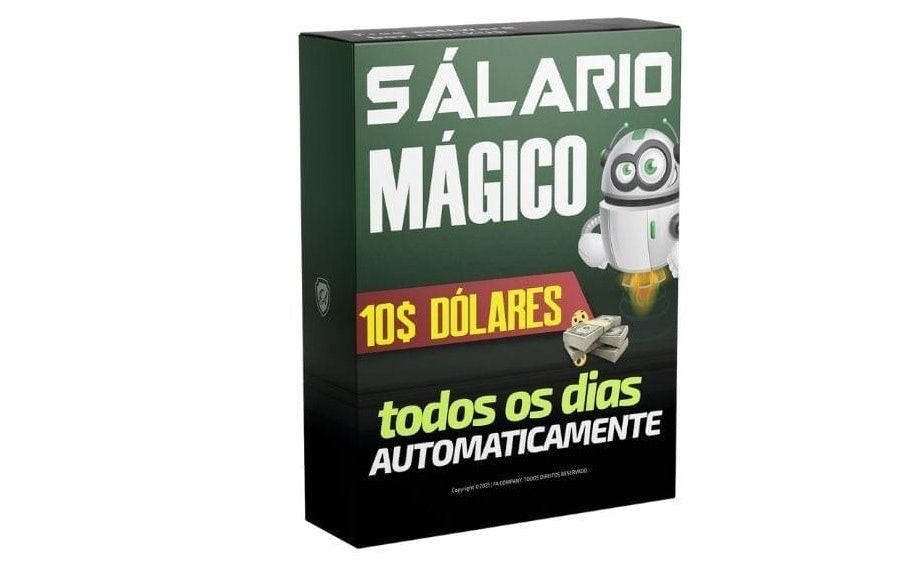 Robô Salário Mágico Apenas R$ 49,90