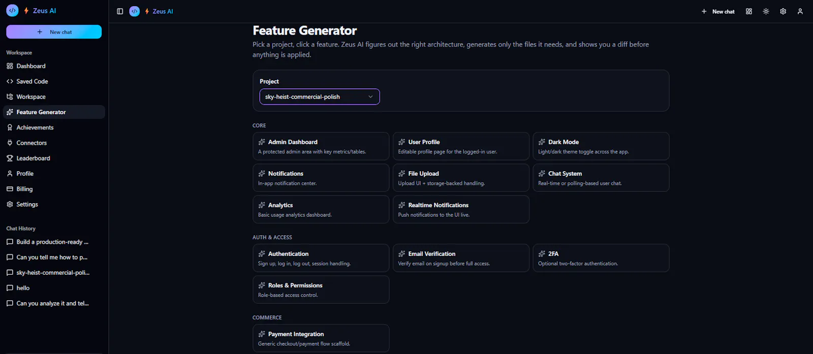 ZeusAI screenshot 3