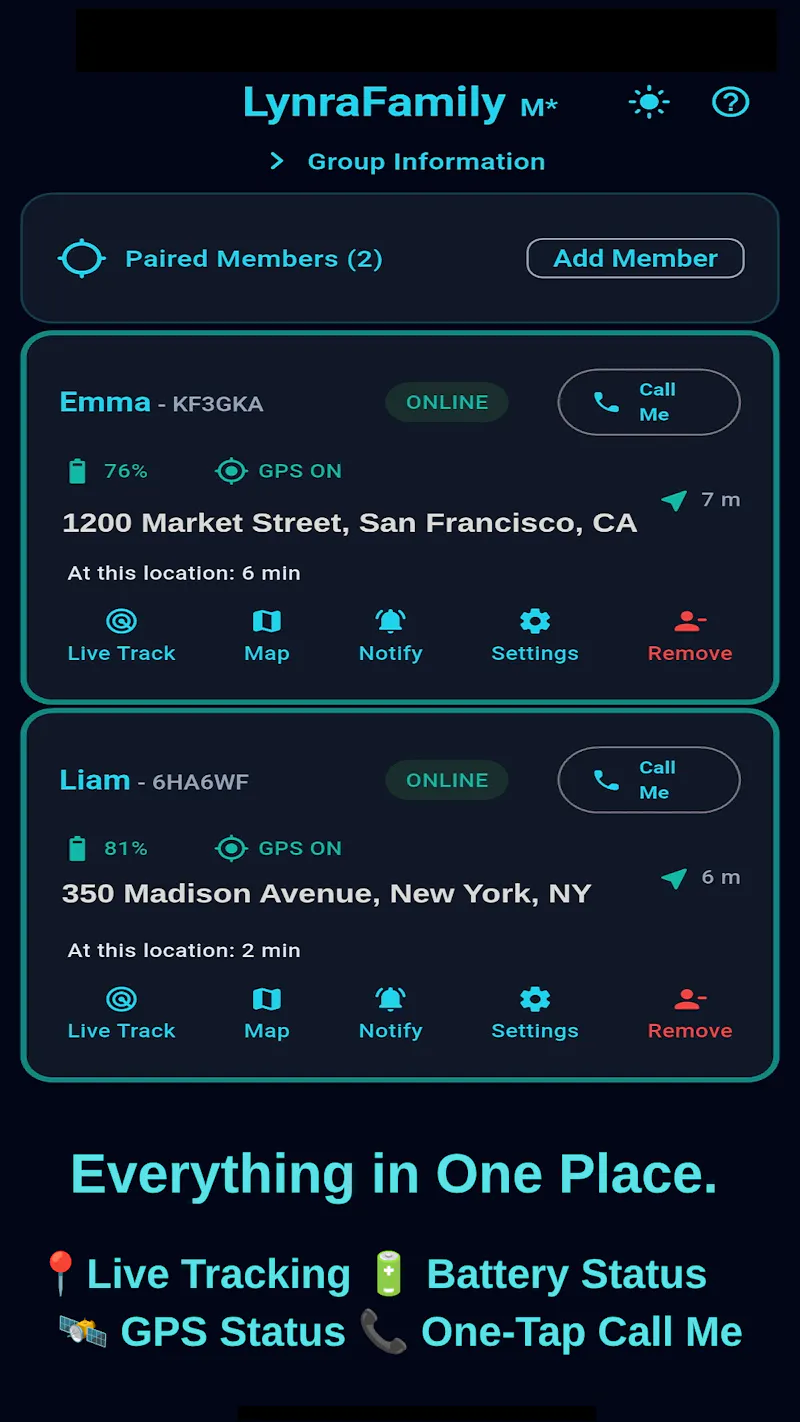 LynraFamily screenshot 3
