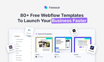 Free Webflow Templates gallery image