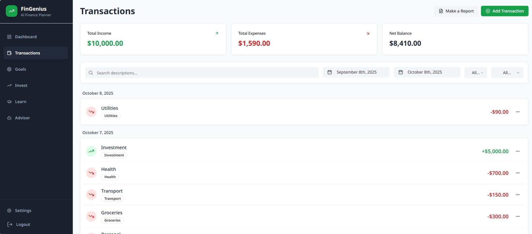 FinGenius gallery image