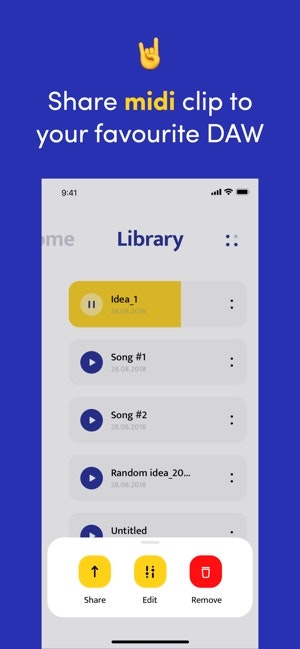 Recordea: Voice to midi converter gallery image