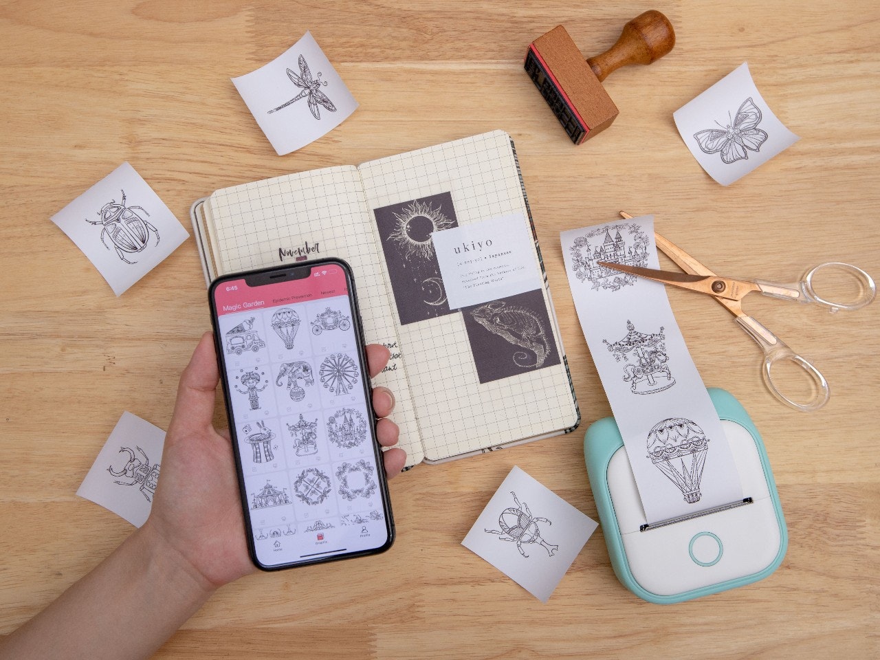 Phomemo T02 Inkless Pocket Printer gallery image