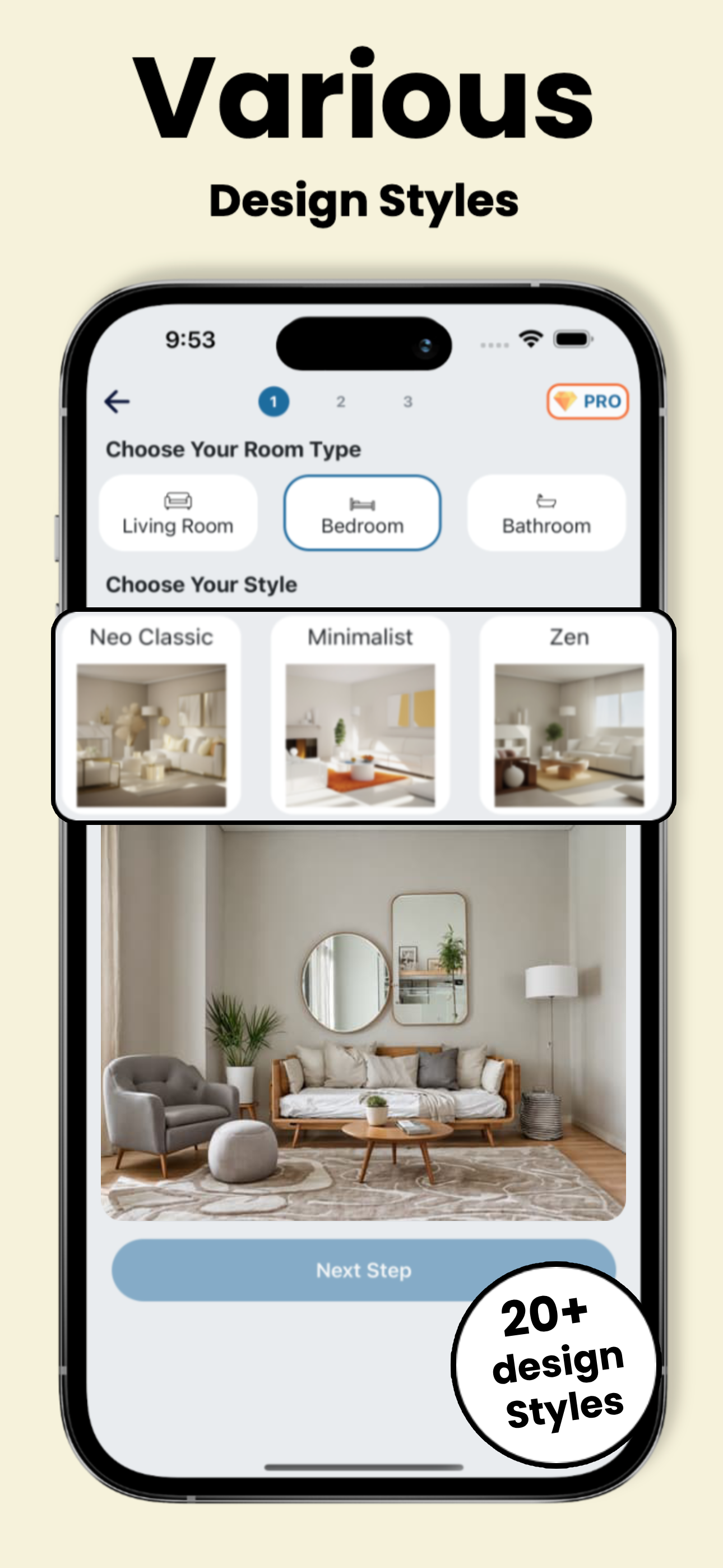 Casavista Dec AI Room Design gallery image