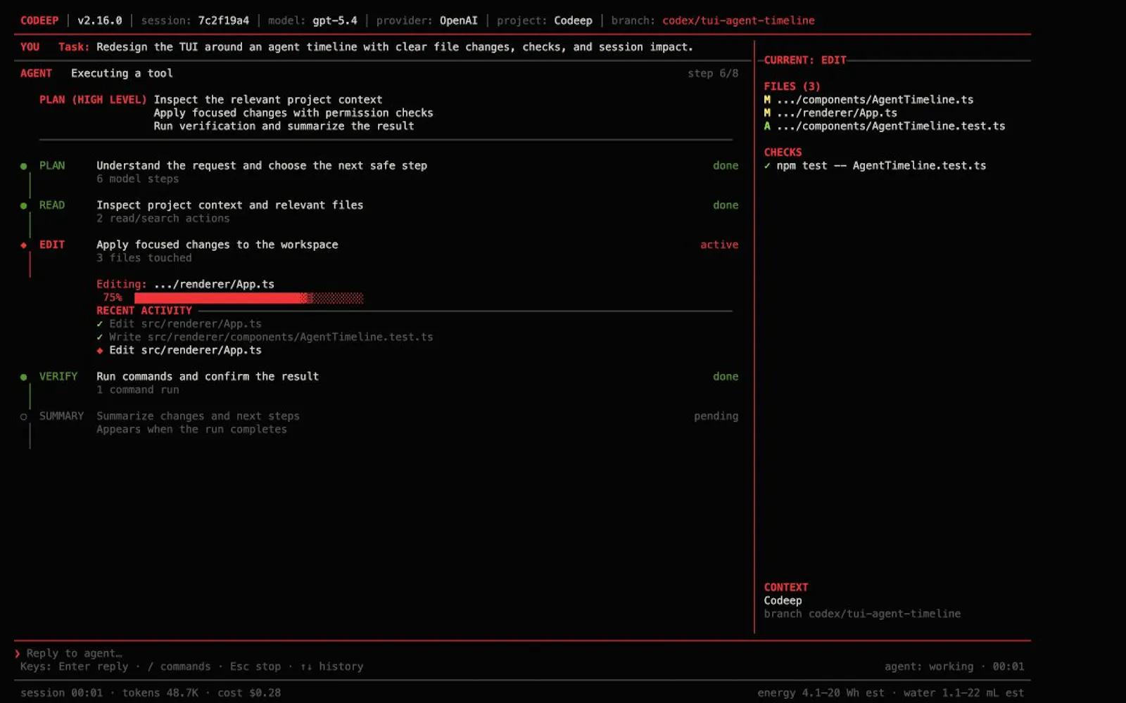 Codeep 3.0 screenshot 6