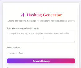 Free Hashtag Generator gallery image