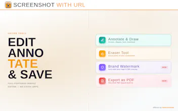 Screenshot with URL gallery image