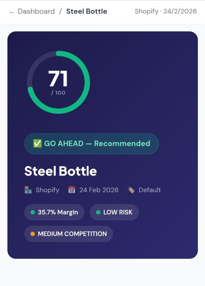 MarginMove - Screenshot 3 showing product features and functionality