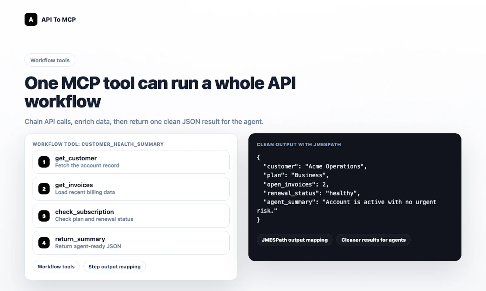 API to MCP screenshot 6