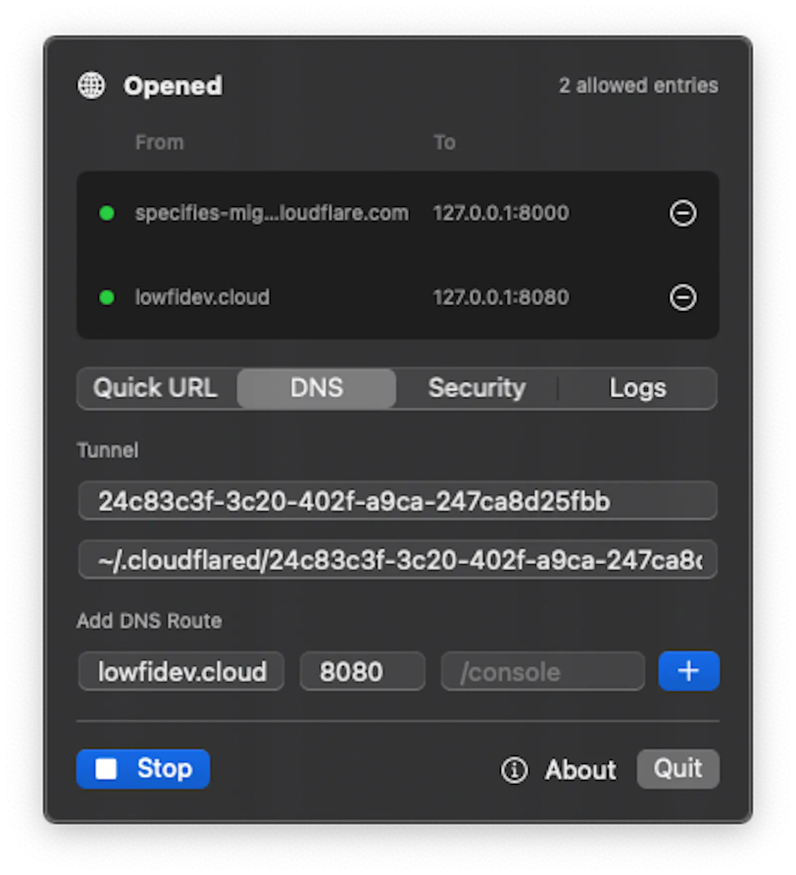 routingflare screenshot 2