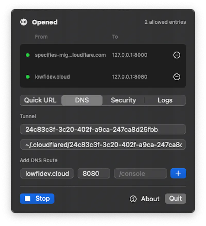 routingflare screenshot 2