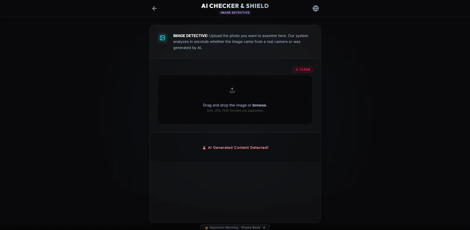 AI Checker Shield screenshot 2