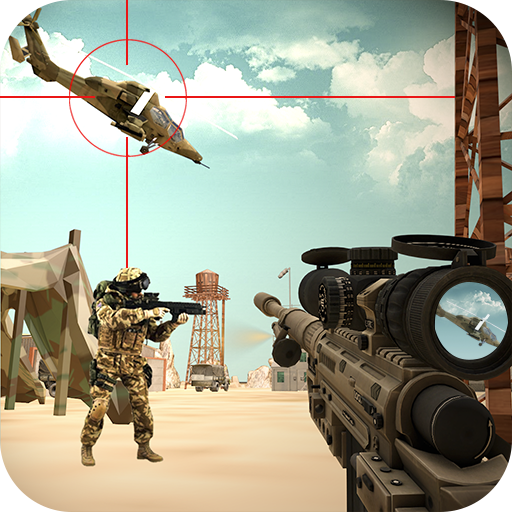 Army Sniper War Game: Invisible Desert Killer