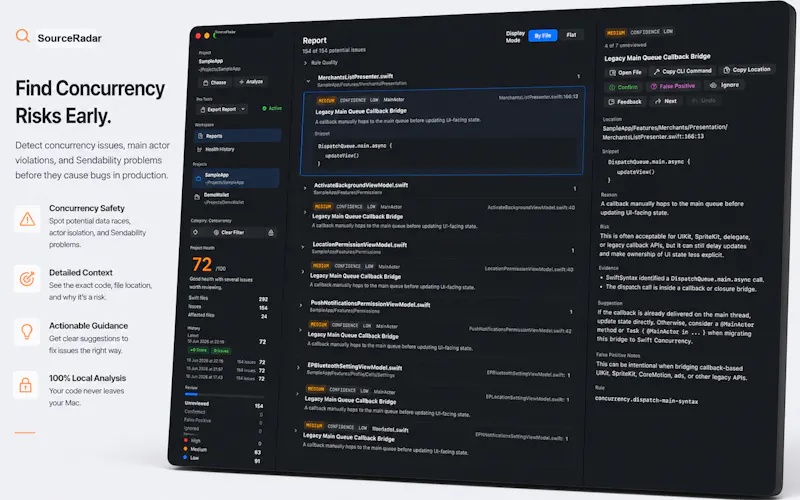 SourceRadar screenshot 5