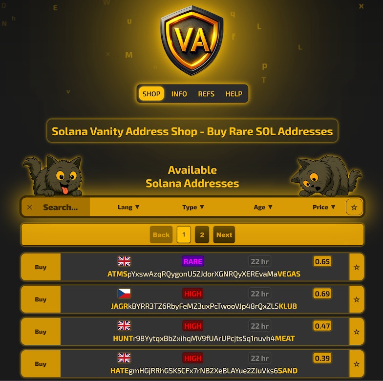 VanityAddresses.com - Dünyanın ilk dükkanı ultra nadir makyaj adresleri sunuyor! medya 1