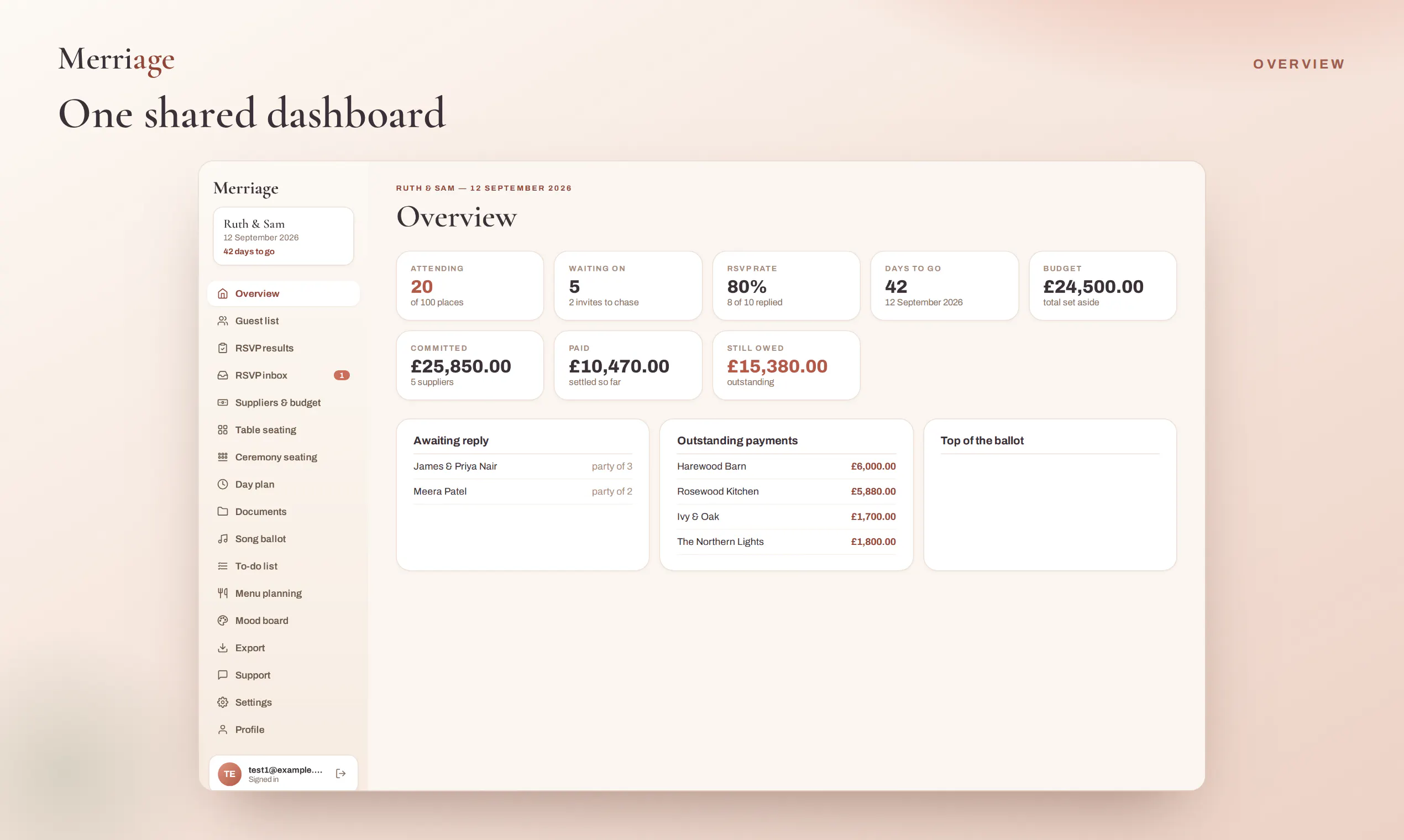 Merriage screenshot