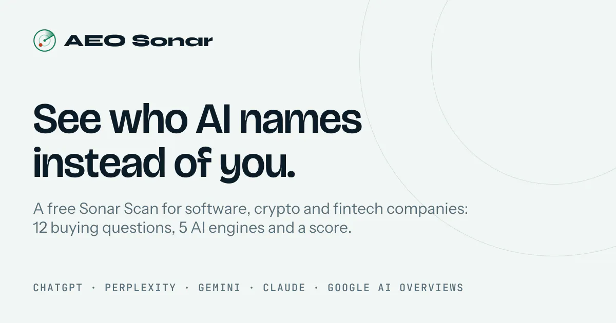 AEO Sonar gallery image