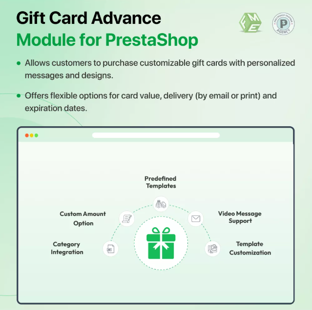 Gift Card PrestaShop: Gift Certificates  screenshot 3