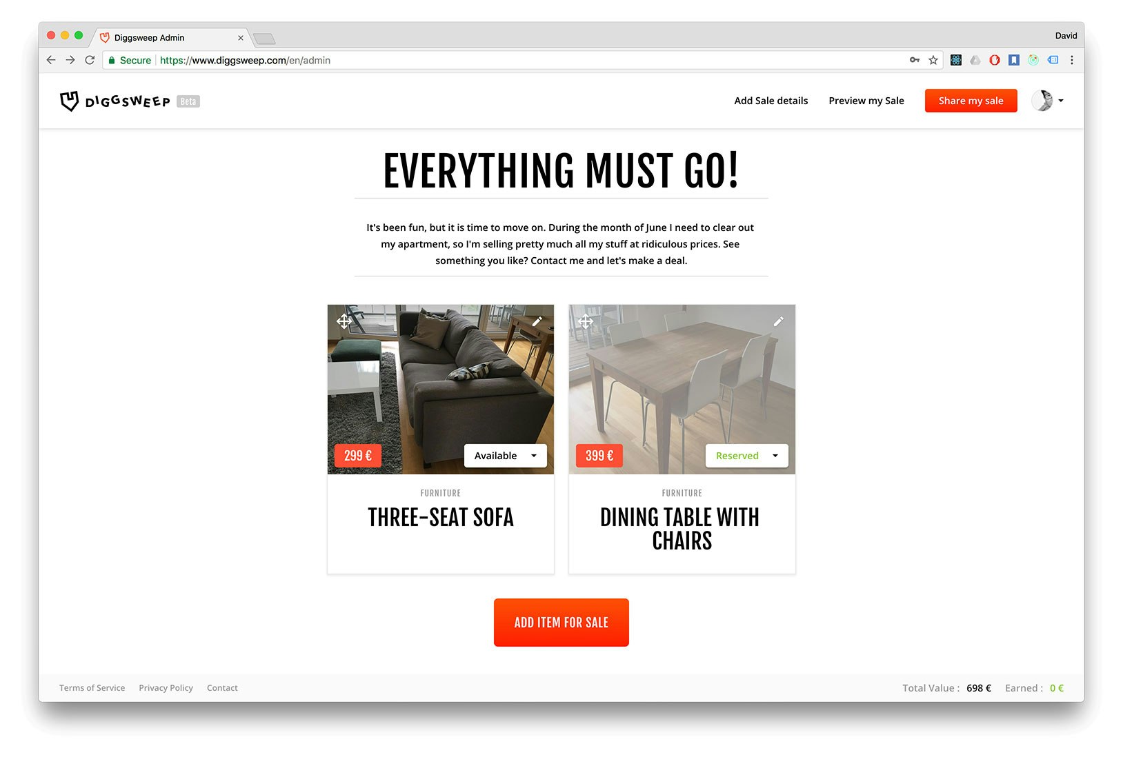 Diggsweep gallery image