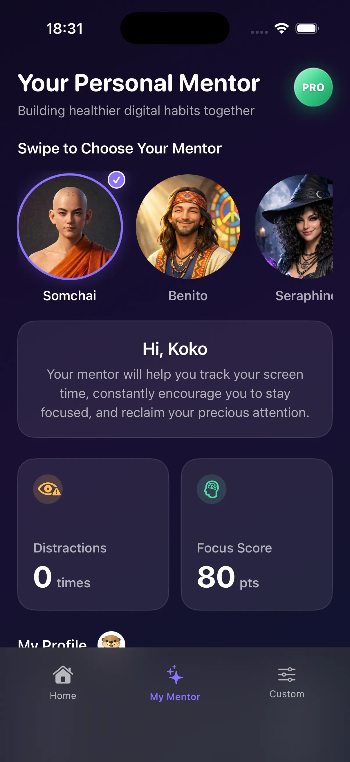 Screen Mentor — Digital Wellbeing Coach gallery image