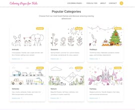 Coloring Pages for Kids gallery image