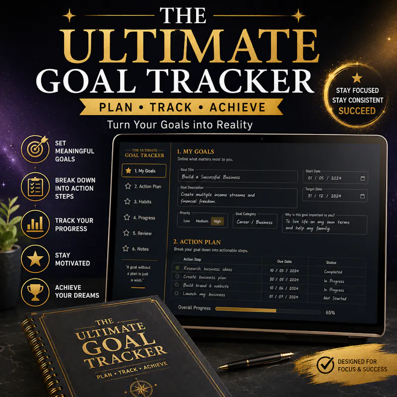 Ultimate Goal Tracker | Never Lose Focus screenshot 2