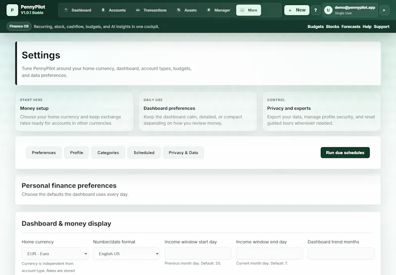 PennyPilot screenshot 3