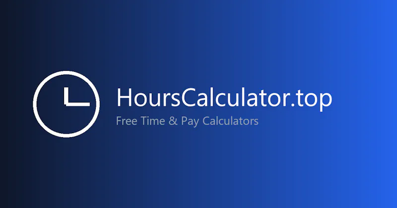 HoursCalculator screenshot 1