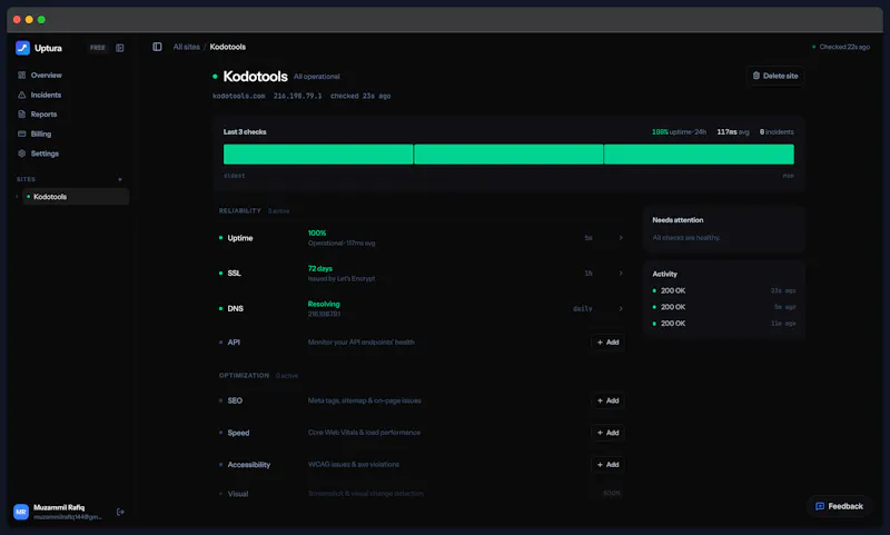 Uptura screenshot 5