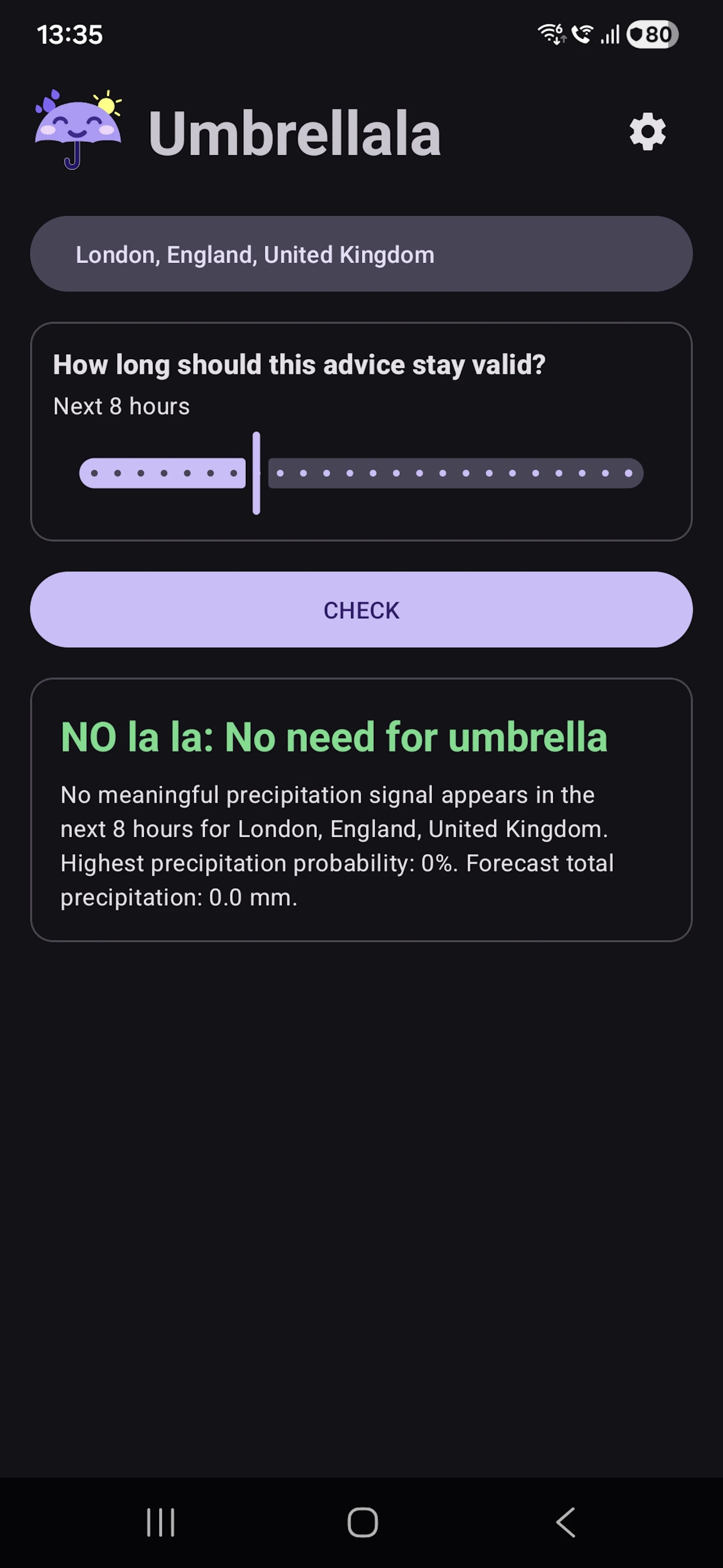 Umbrellala screenshot 3