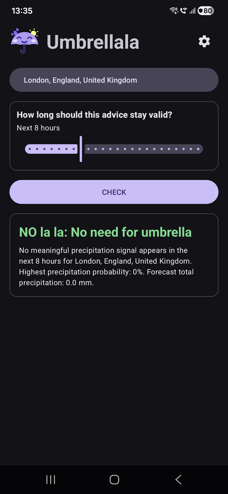 Umbrellala screenshot 3